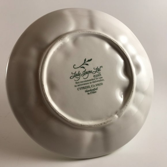 Lady Jayne Breakfast Tea Decorative Plate - Picture 7 of 7